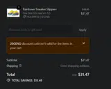 20GENO coupon verification screenshot
