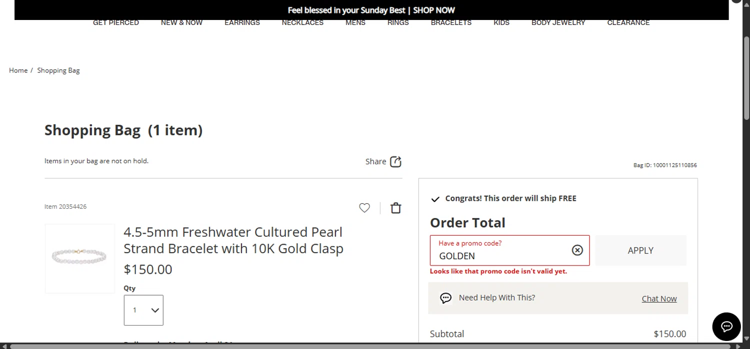 Banter promo code screenshot showing code GOLDEN applied at Banter checkout page. Uploaded by SimplyCodes community member BonusCollector7885 on Apr 9, 2025
