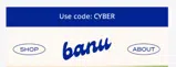 banu skin coupon verification screenshot