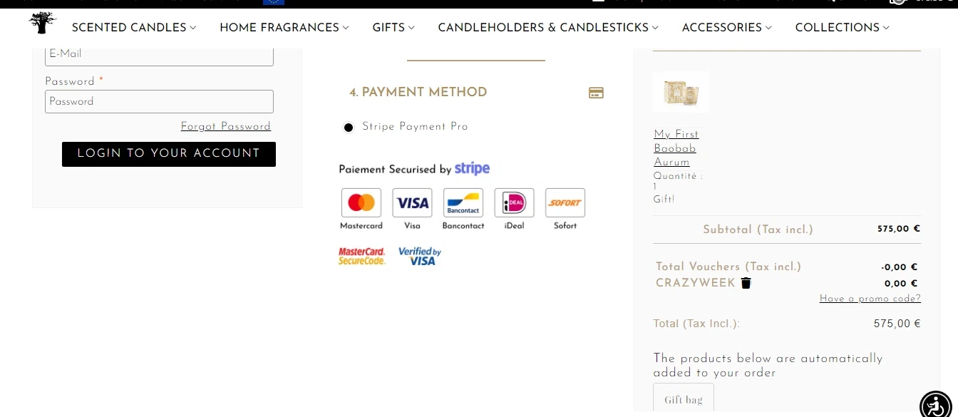 how to use Baobab Collection coupons