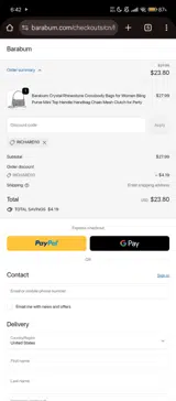 RICHARD10 coupon verification screenshot