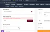BarberSalon.com coupon verification screenshot