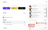 PRELUV coupon verification screenshot