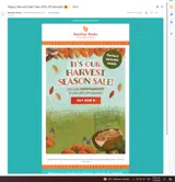 HAPPYHARVEST coupon verification screenshot