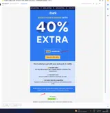 BOOST40 coupon verification screenshot