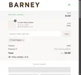 FirstTime20 coupon verification screenshot
