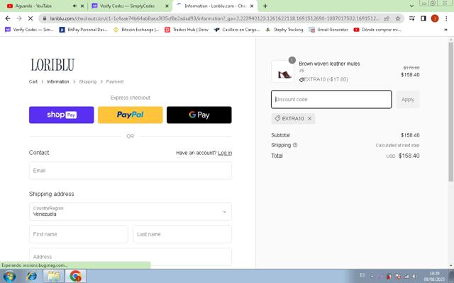Baros Maldives checkout page showing Baros Maldives promo code box | Screenshot taken by SimplyCodes community member on Aug 8, 2023