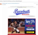15catch coupon verification screenshot