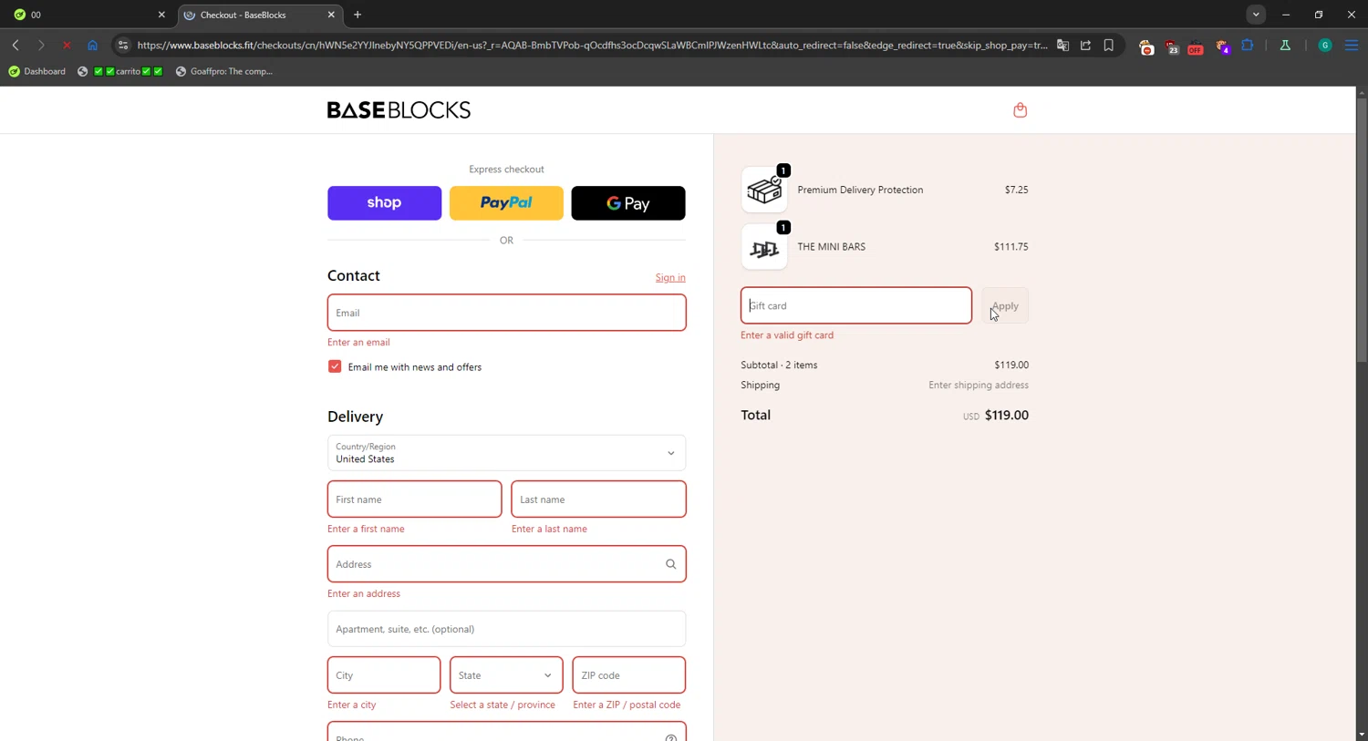 BaseBlocks discount code screenshot showing code HAKIM applied at BaseBlocks checkout page. Uploaded by SimplyCodes community member WiseMaestro7997 on Nov 24, 2025