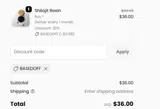 BASEDOFF coupon verification screenshot
