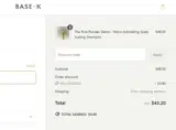 HELLOBASE10 coupon verification screenshot