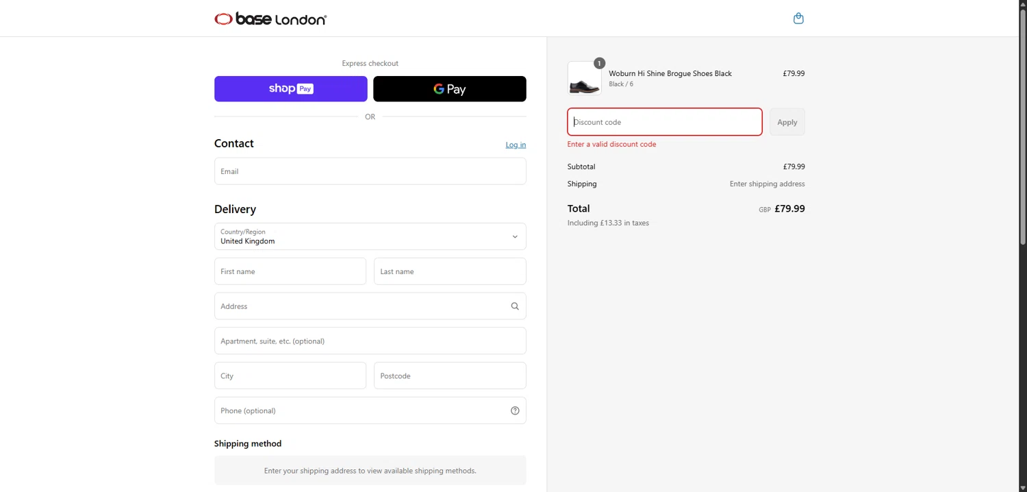 Base London promo code screenshot showing code STUDENT15 applied at Base London checkout page. Uploaded by SimplyCodes community member FortunateElite6708 on Jun 15, 2025