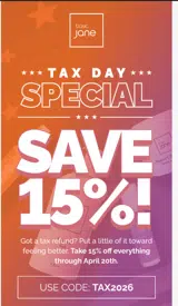 TAX2026 coupon verification screenshot