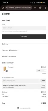 BATEDUCATION coupon verification screenshot