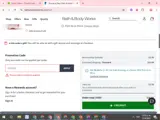 Bath & Body Works coupon verification screenshot