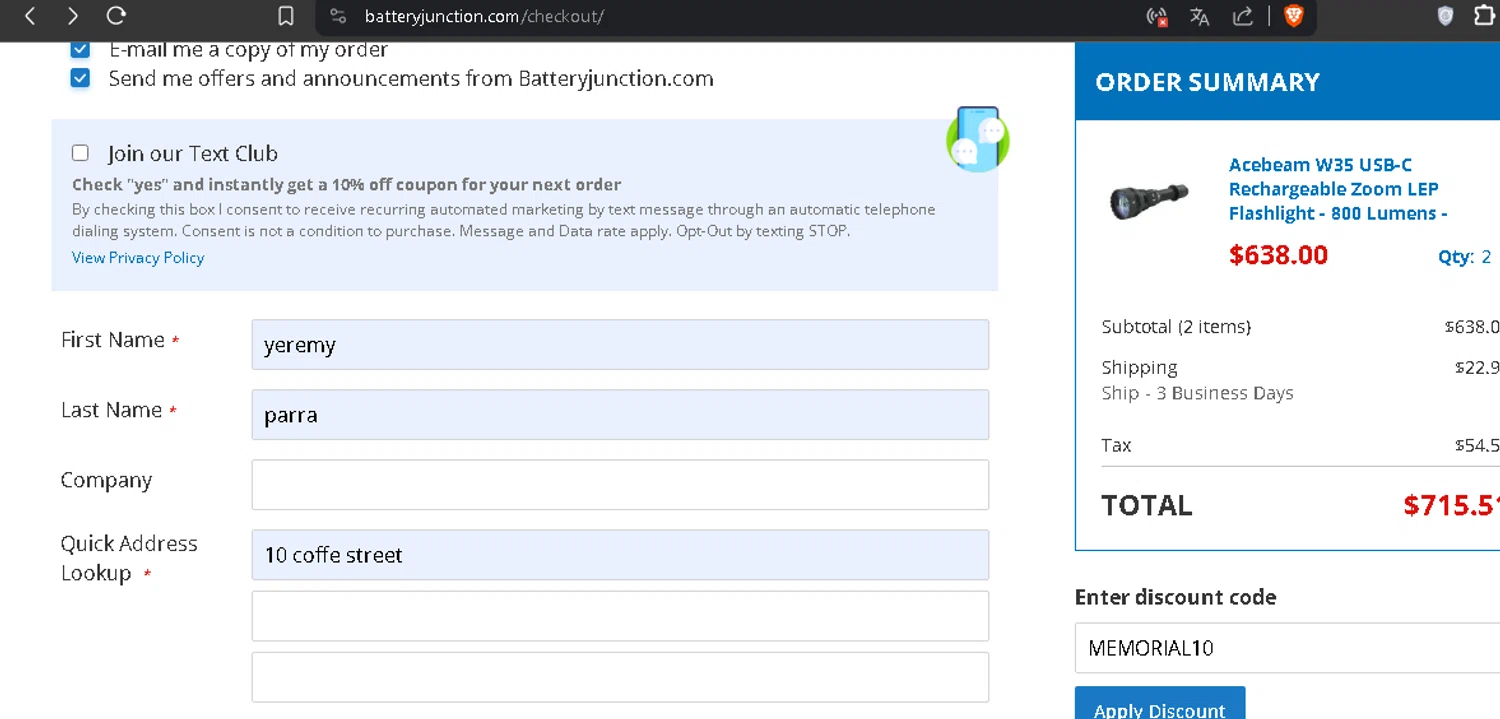 Battery Junction Promo Codes 10 Off July 2024