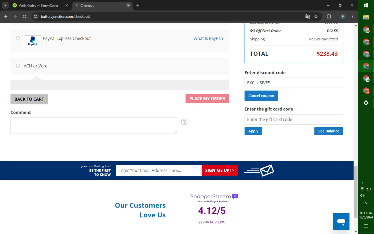 Battery Junction Promo Codes 10 Off July 2024
