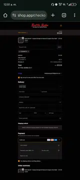 COUPERT15 coupon verification screenshot