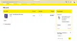 50ANS coupon verification screenshot