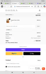 Baybala coupon verification screenshot