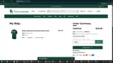 Baylor Bears Athletics Shop coupon verification screenshot