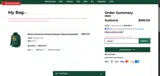 Baylor Bears Athletics Shop coupon verification screenshot