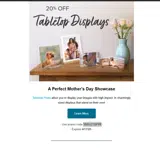 TABLETOP20 coupon verification screenshot
