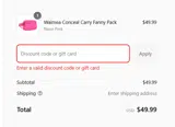 GET10 coupon verification screenshot