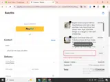 Bazyths coupon verification screenshot