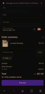 2026 coupon verification screenshot