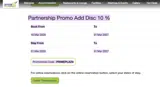 PRIMEPLAZA coupon verification screenshot