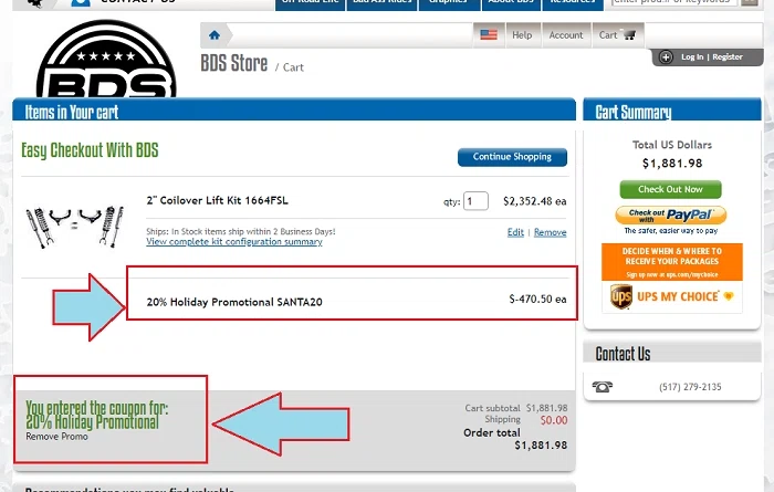 how to use Belltech coupons