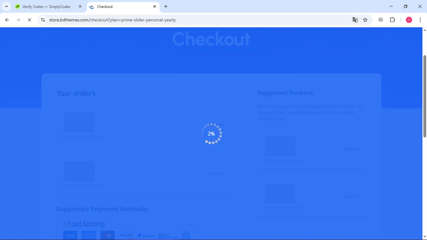 BdThemes promo code screenshot showing code YRLYLTD3050 applied at BdThemes checkout page. Uploaded by SimplyCodes community member Ronny50 on Apr 20, 2025