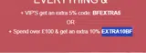 EXTRA10BF coupon verification screenshot