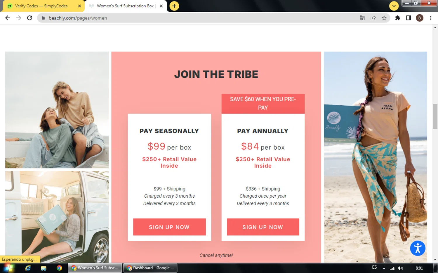 where to use Beachly promo code box