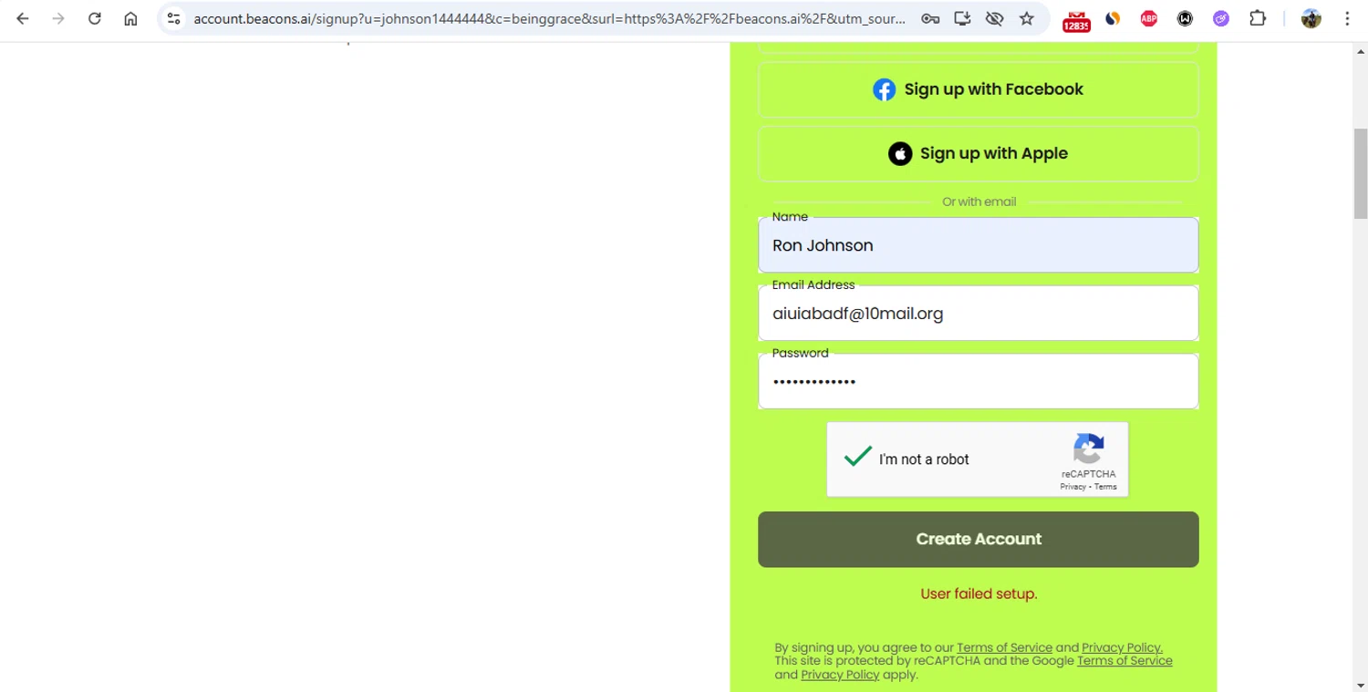 Beacons promo code screenshot showing code halfoff applied at Beacons checkout page. Uploaded by SimplyCodes community member gonzalodamole on Feb 6, 2025