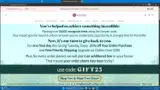 gift25 coupon verification screenshot