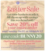 BUNNY20 coupon verification screenshot