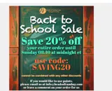 saving20 coupon verification screenshot