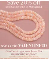 VALENTINE20 coupon verification screenshot