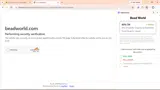 Bead World coupon verification screenshot