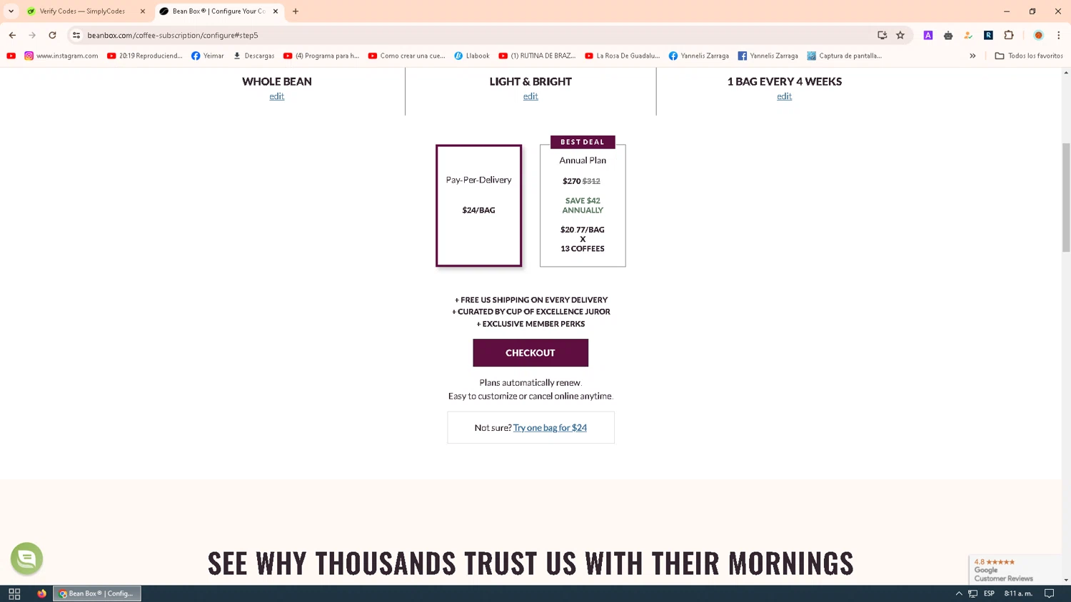 Bean Box Promo Codes 10 Off Coupons in August 2024 SimplyCodes