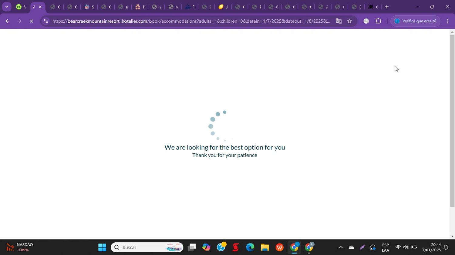 Bear Creek Resort checkout page showing Bear Creek Resort promo code box | Screenshot taken by SimplyCodes community member on Jan 7, 2025