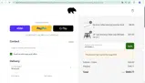 Bear Hollow Supply coupon verification screenshot