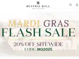Beatriz Ball coupon verification screenshot