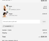 SUMMER25 coupon verification screenshot