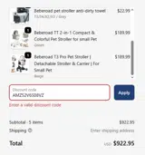 Beberoad coupon verification screenshot