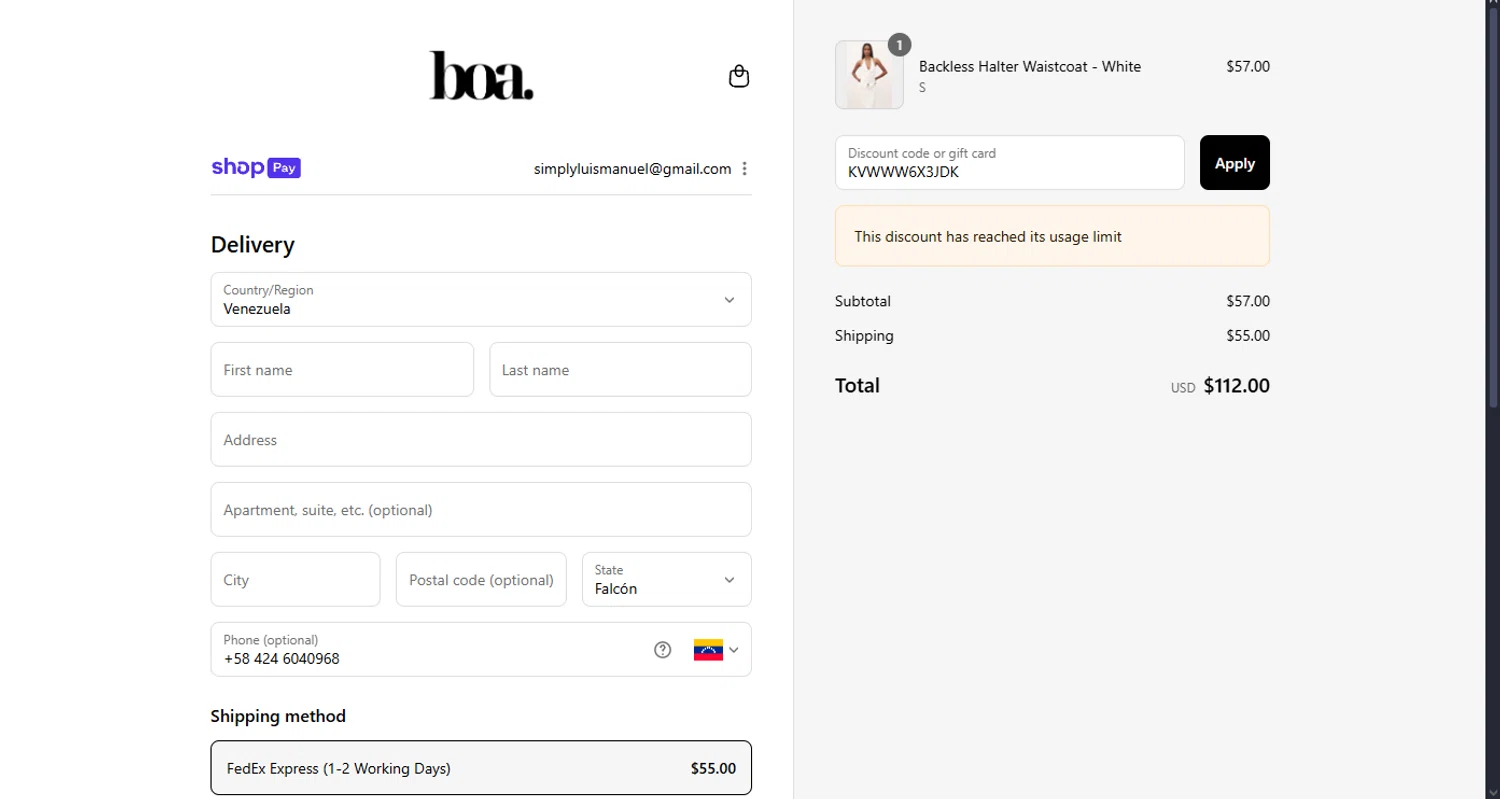 Because Of Alice discount code screenshot showing code KVWWW6X3JDK applied at Because Of Alice checkout page. Uploaded by SimplyCodes community member MoneyScout2554 on Aug 3, 2025