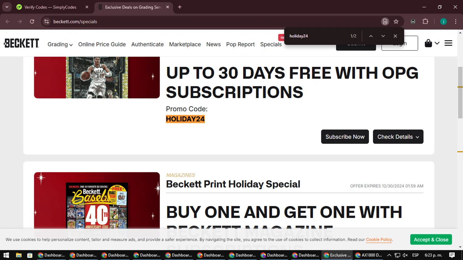 Beckett Promo Codes (3 Verified) - 15% Off w/ Code Jan 2025