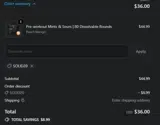 SOLID20 coupon verification screenshot